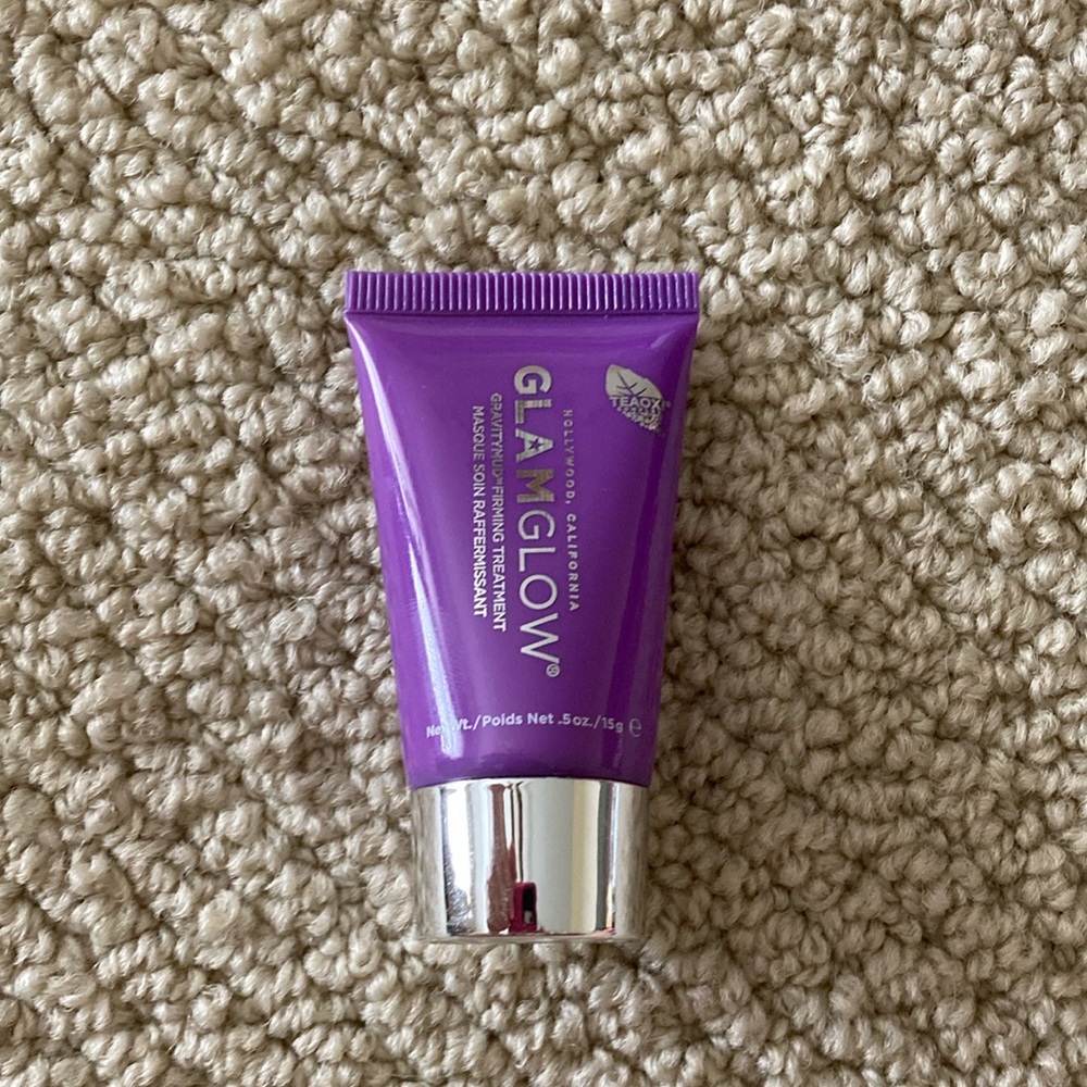 NEW Glamglow GravityMud Firming Treatment 0.5 oz 15 g Deluxe Sample Size NWOB